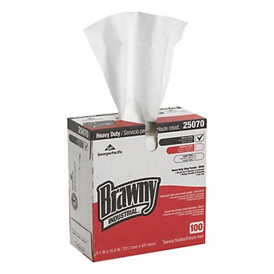 Dry Wipe 9 x 16-1/2 White PK5 MPN:25070