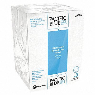 Dry Wipe 1/4 Fold White PK24 MPN:29506