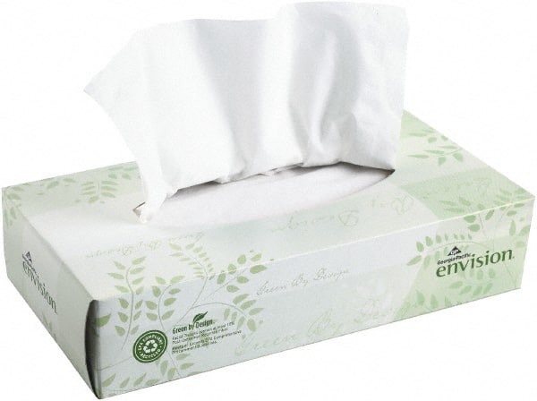 Pacific Blue Basic 2-Ply Facial Tissue, Flat Box MPN:47410