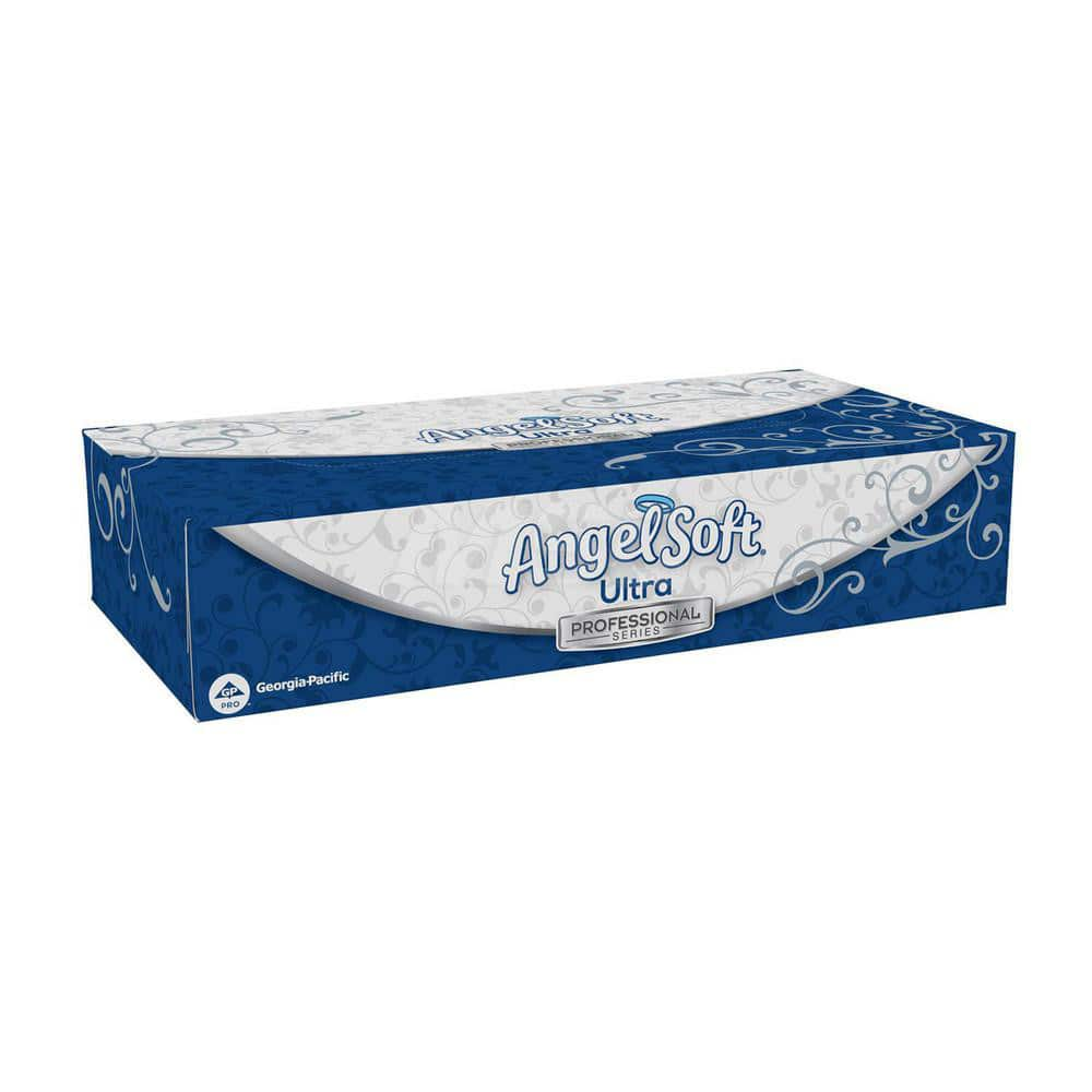 Angel Soft Ultra Professional Series Premium 2-Ply Facial Tissue, Flat Box MPN:49590