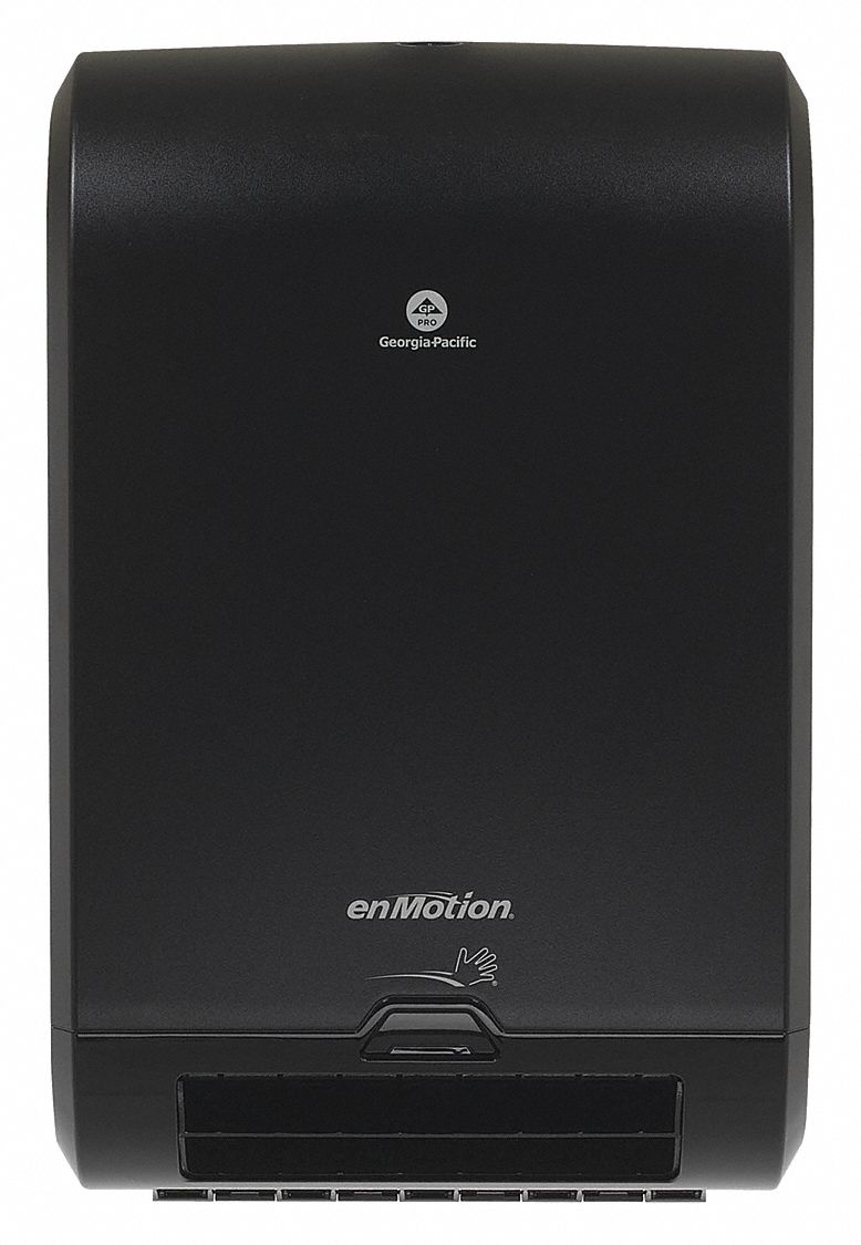 Paper Towel Dispenser (2) Rolls Black MPN:59762