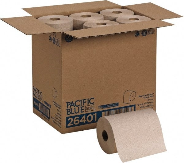 Pacific Blue Basic Recycled Paper Towel Roll (Previously Envision), Brown MPN:26401