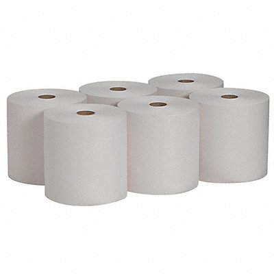 Paper Towel Roll 800 White PK6 MPN:26601
