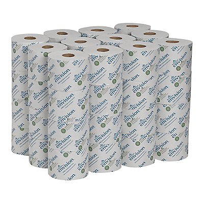 Toilet Paper Roll 1500 White PK48 MPN:14448/01