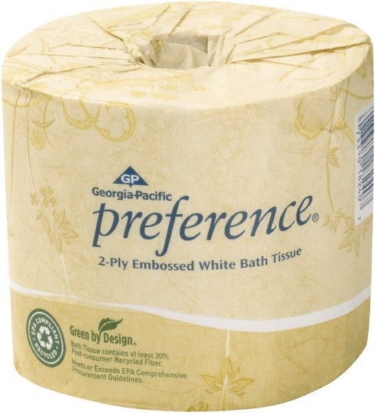 Pacific Blue Select Standard Roll Embossed 2-Ply Toilet Paper MPN:18280/01