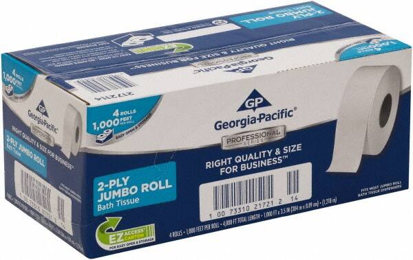 GP Georgia-Pacific Professional Series Jumbo Jr. 2-Ply Toilet Paper, White MPN:2172114