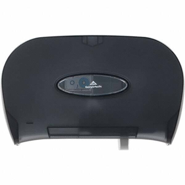 2-Roll Side-By-Side Standard Roll Toilet Paper Dispenser, Smoke MPN:59206