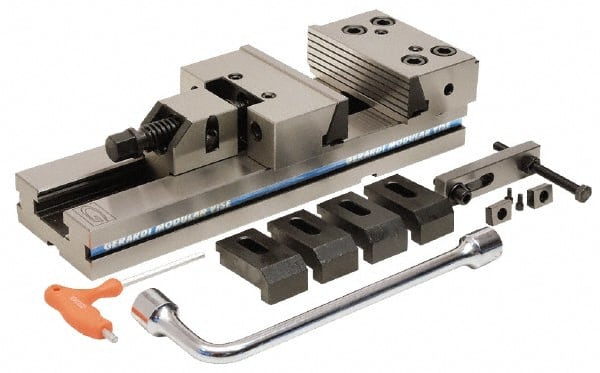 Modular Vise: 6'' Jaw Width, 7.87'' Max Jaw Capacity MPN:3.03.20000