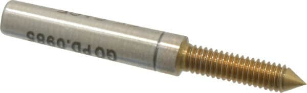 Plug Thread Gage: #4-48 Thread, 2B & 3B Class, Single End, Go MPN:W011248GTINK