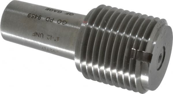 Plug Thread Gage: #1-12 Thread, 2B & 3B Class, Single End, Go MPN:W100012GK