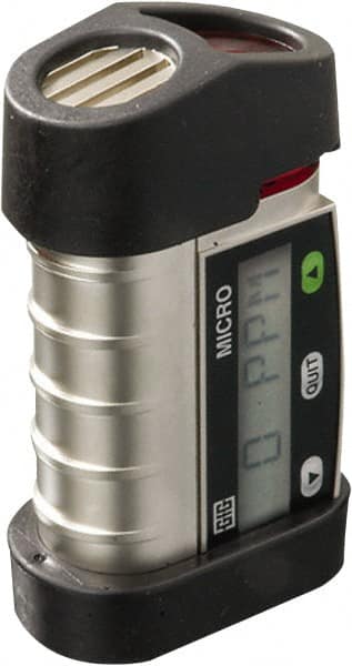 Single Gas Detector: Nitrogen Dioxide, 0 to 50 ppm, Light, LCD MPN:1418-116K