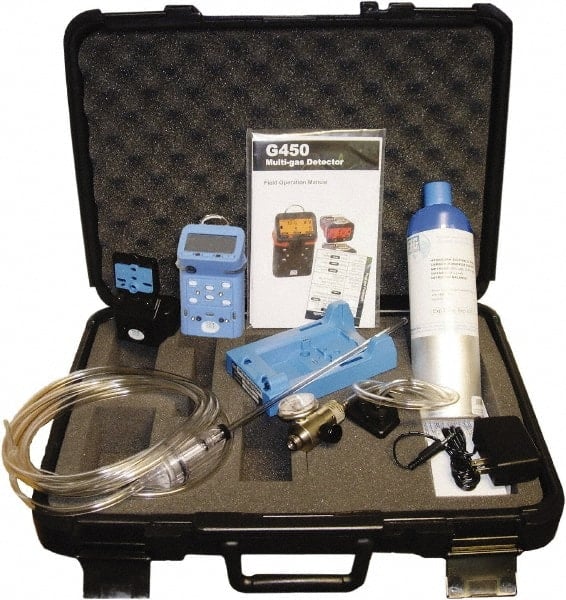 Multi-Gas Detector: Combustible & Methane, Audible, Vibration & Visual Signal, LCD MPN:G450-10010K