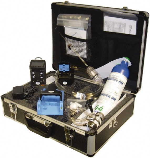 Multi-Gas Detector: Carbon Monoxide, LEL, Methane & Oxygen, Audible, Vibration & Visual Signal, LCD MPN:G450-11120C