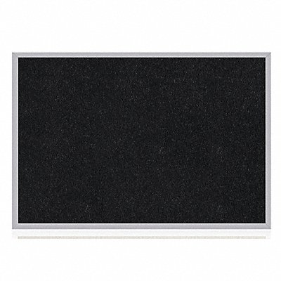 Bulletin Board 60-1/2 in W Black MPN:ATR35-BK