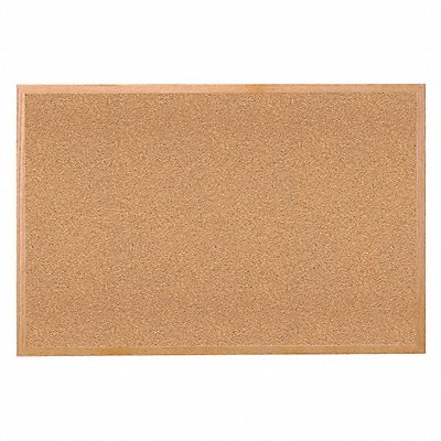 Bulletin Board Cork Wood Frame 60x36 MPN:WK35