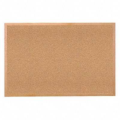 Bulletin Board Cork Wood Frame 60x48 MPN:WK45