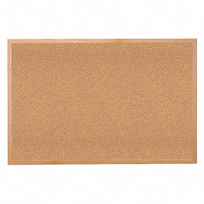 Bulletin Board Cork Wood Frame 72x48 MPN:WK46