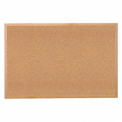 Bulletin Board Cork Wood Frame 96x48 MPN:WK48