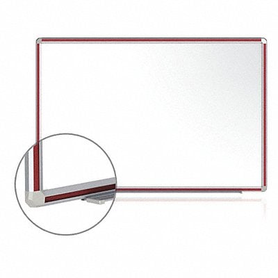 Dry Erase Board Magnetic Porcelain 48 W MPN:DFMCH34