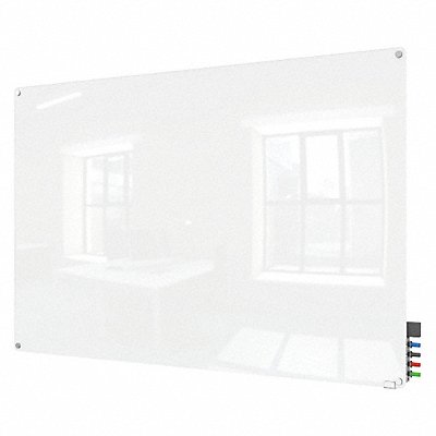 Dry Erase Board Magnetic Glass 36 W MPN:HMYRM23WH