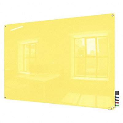 Dry Erase Board Magnetic Glass 48 W MPN:HMYRM34YW