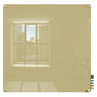 Dry Erase Board Magnetic Glass 48 W MPN:HMYRM44BG