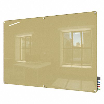 Dry Erase Board Magnetic Glass 72 W MPN:HMYRM46BG