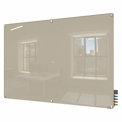 Dry Erase Board Magnetic Glass 72 W MPN:HMYRM46GY