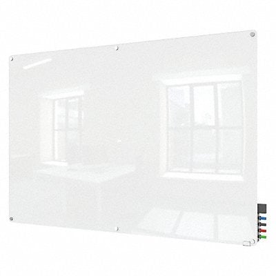 Dry Erase Board Magnetic Glass 72 W MPN:HMYRM46WH