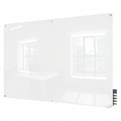 Dry Erase Board Magnetic Glass 96 W MPN:HMYRM48WH