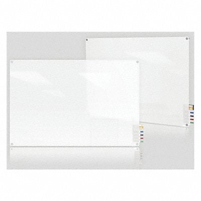 Dry Erase Board Non-Magnetic Glass 36 W MPN:HMYRN23FR