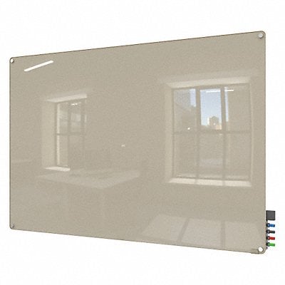 Dry Erase Board Non-Magnetic Glass 48 W MPN:HMYRN34GY