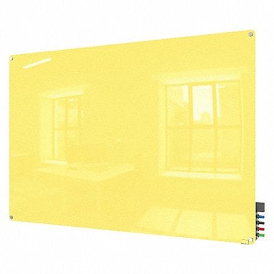 Dry Erase Board Non-Magnetic Glass 48 W MPN:HMYRN34YW