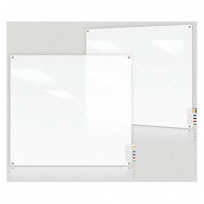 Dry Erase Board Non-Magnetic Glass 48 W MPN:HMYRN44FR