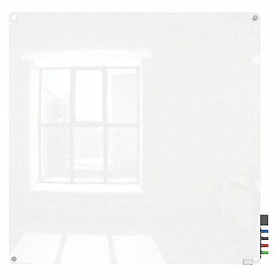 Dry Erase Board Non-Magnetic Glass 48 W MPN:HMYRN44WH