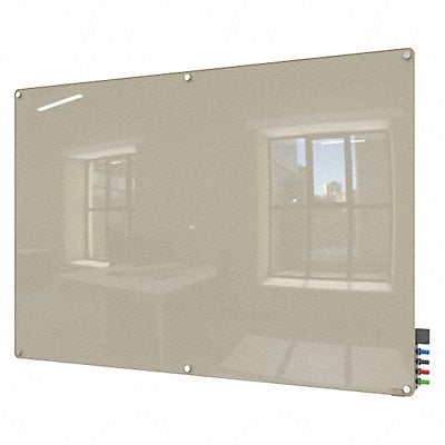 Dry Erase Board Non-Magnetic Glass 72 W MPN:HMYRN46GY