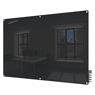 Dry Erase Board Non-Magnetic Glass 96 W MPN:HMYRN48BK