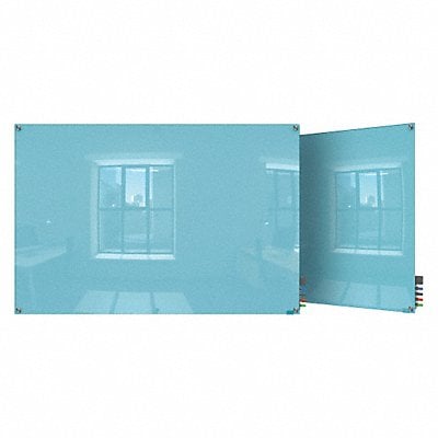 Dry Erase Board Magnetic Glass 48 W MPN:HMYSM34BE