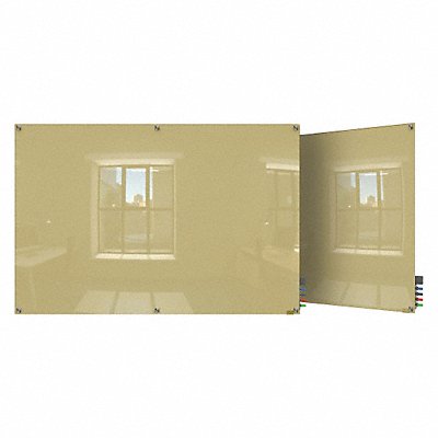 Dry Erase Board Magnetic Glass 48 W MPN:HMYSM34BG