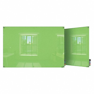 Dry Erase Board Magnetic Glass 48 W MPN:HMYSM34GN