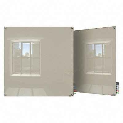 Dry Erase Board Magnetic Glass 48 W MPN:HMYSM44GY