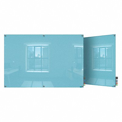 Dry Erase Board Magnetic Glass 72 W MPN:HMYSM46BE