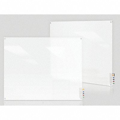 Dry Erase Board Non-Magnetic Glass 48 W MPN:HMYSN34FR