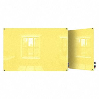 Dry Erase Board Non-Magnetic Glass 48 W MPN:HMYSN34YW