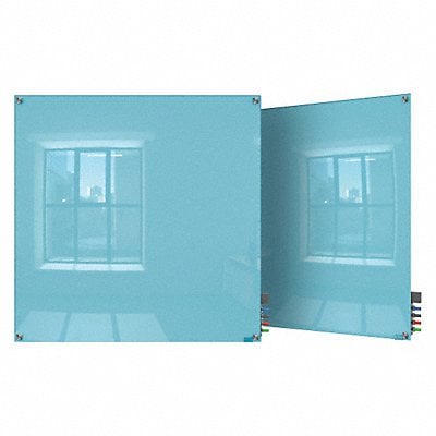 Dry Erase Board Non-Magnetic Glass 48 W MPN:HMYSN44BE