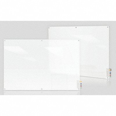 Dry Erase Board Non-Magnetic Glass 72 W MPN:HMYSN46FR