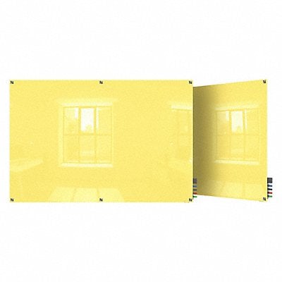 Dry Erase Board Non-Magnetic Glass 72 W MPN:HMYSN46YW