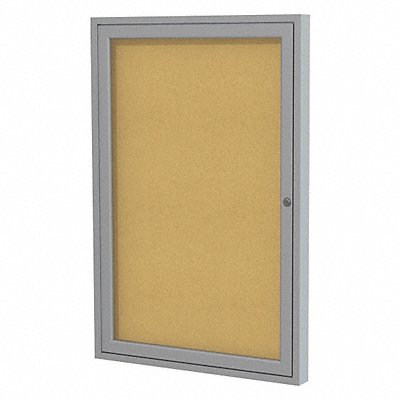 Enclosed Bulletin Board Cork 24x18 MPN:PA12418K