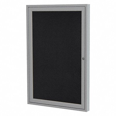 Enclosed Bulletin Board Tack Blk MPN:PA12418TR-BK