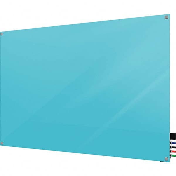 Whiteboards & Magnetic Dry Erase Boards, Height (Inch): 36 , Width (Inch): 48 , Color: Blue , Includes: Acrylic Accessory Holder, Board, Eraser, (4) Markers MPN:HMYSM34BE